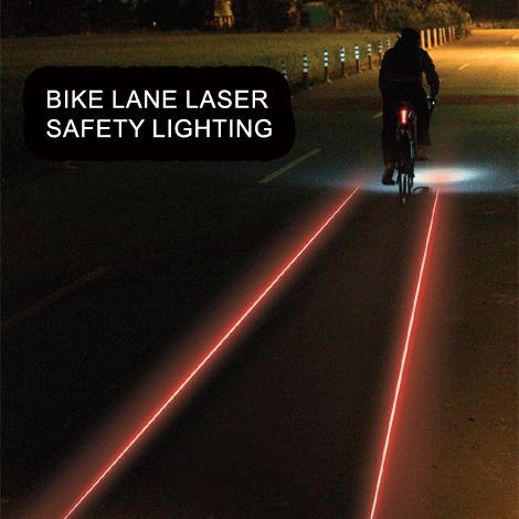9 LED + Laser Tail Light