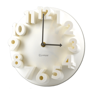 3D Artistic Wall Clock