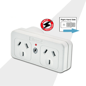 Surged Double Adaptor – Right