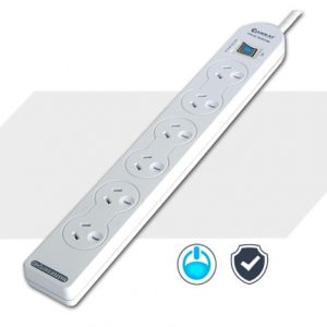 6-Ways Powerboard with Master Switch