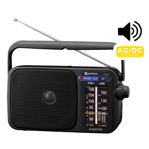 AC/DC Portable AM/FM Radio