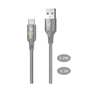 Soft LED Light USB A to USB C Cable