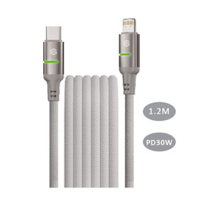 Soft LED Light USB C to Lightning Cable